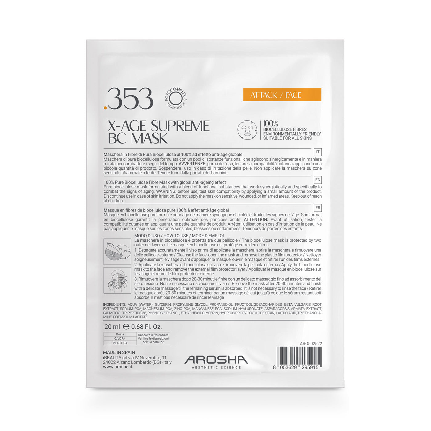 353 X-AGE SUPREME BC MASK