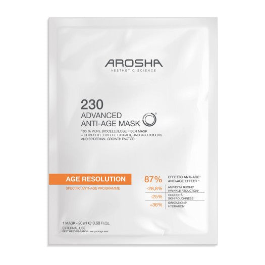 ADVANCED ANTI-AGE MASK  packing 3 units x 20 ml each